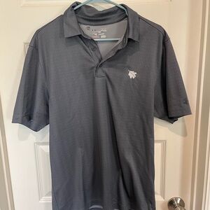 Under Armour Gray Athletic Polo Shirt